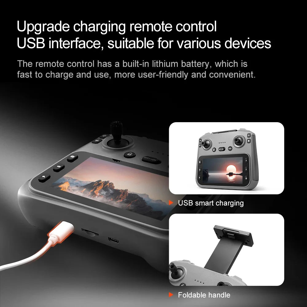 Lenovo V168 MAX 5GGPS Drone 4K Professional Camera Aerial FPV Brushless Avoiding Obstacle Large Screen 8K RC Folding Drones Toy