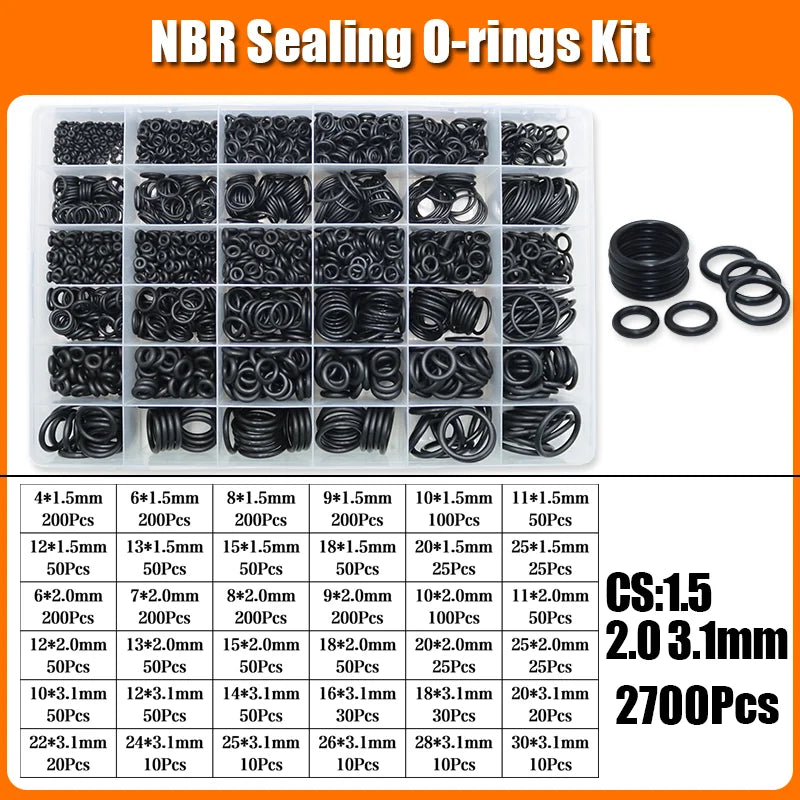 3230p O Ring Sealing Washer Nitrile Rubber NBR Oring High Temperature Oring Corrosion Oil Resist for Automotive Plumbing Gasket