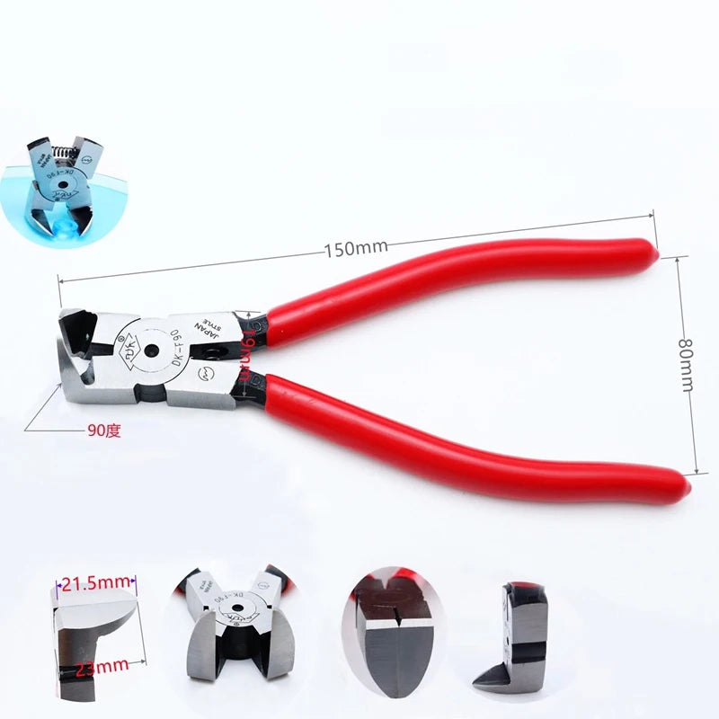 Right Angle (90-Degree) Nozzle Pliers Fabricators Mate for Cleaning Internal UPVC Welded Bits in Frames and Sashes