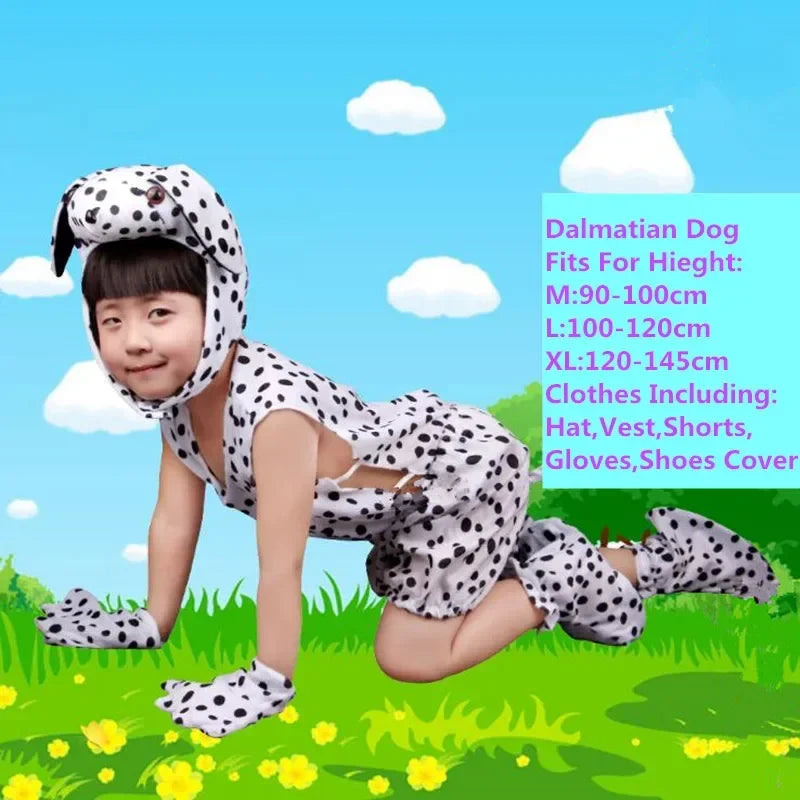 Cute Multiple Animal Costume Children Kids Boys Girls Summer Short Cosplay Costumes Carnival Party Dress Halloween