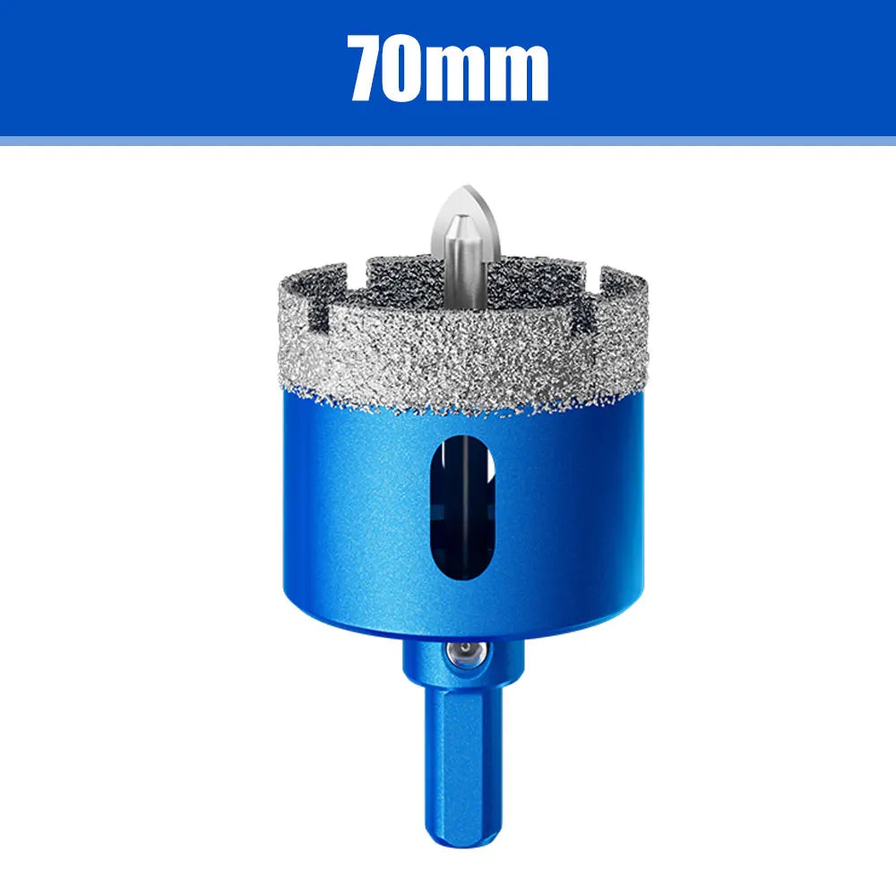1pcs 18-110MM Diamond Coated Drill Bits Set Ceramic Tile Hole Saw with position drill for Glass Marble Granite Stone Porcelain