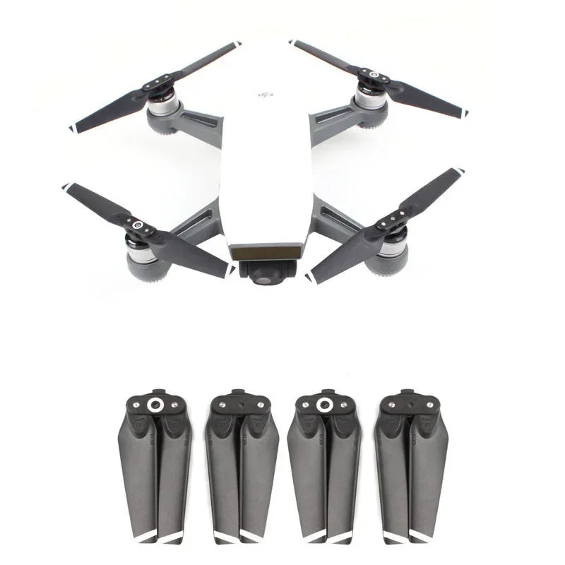 4pcs Propellers 4730 F Blade Prop Spare Parts CW/CCW Propeller for DJI Spark Drone Accessories Gold/Silver