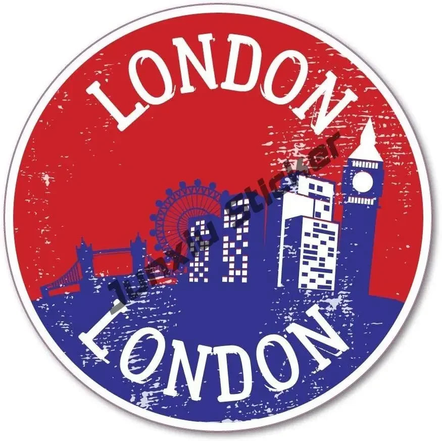 London England United Kingdom GB Vinyl Decals Bumper Stickers GB Accessories for Car Pickup National Flag Glue Sticker KK10cm