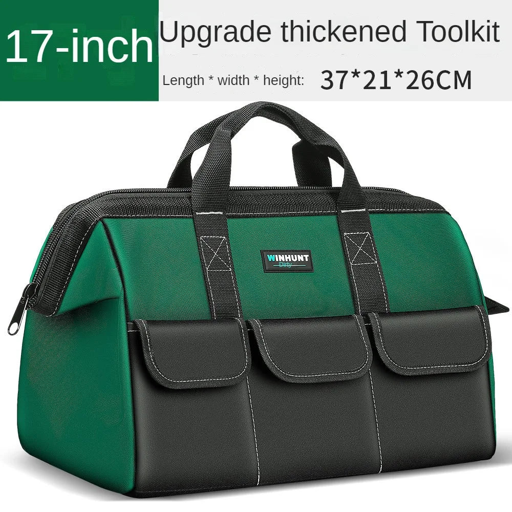 Thickened Toolbox Toolbag Oxford Cloth Empty PP Plastic Storage Box Multifunctional Maintenance Tool Box Household