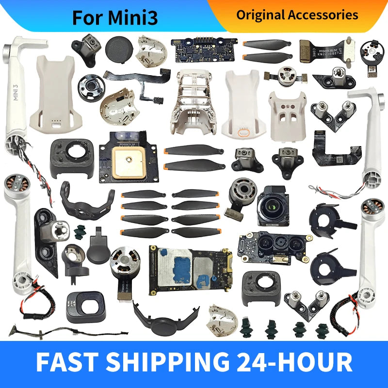 Original Gimbal Camera Repair Parts For Mini 3 PTZ Arm Core motherboard Motor Gps signal line accessories For Mini 3 Spare Parts