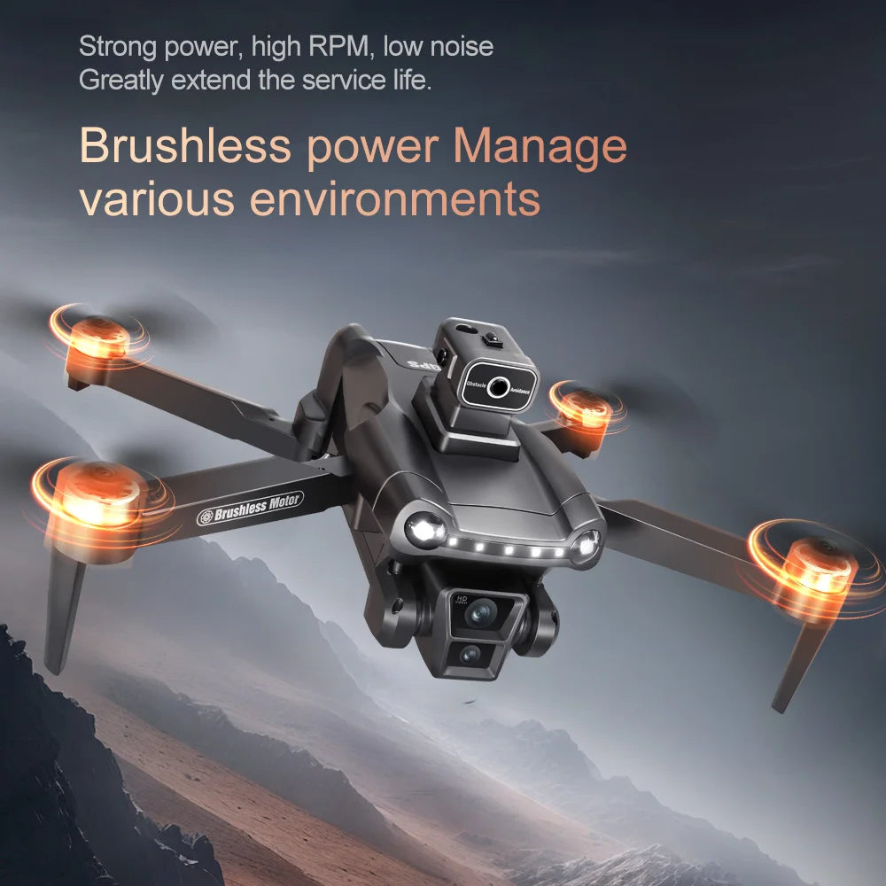 Lenovo V198Max GPS Drone 4K Professional 8K HD Two Camera Brushless Motor 5G WIFI FPV RC Quadcopter Helicopter with Screen toy