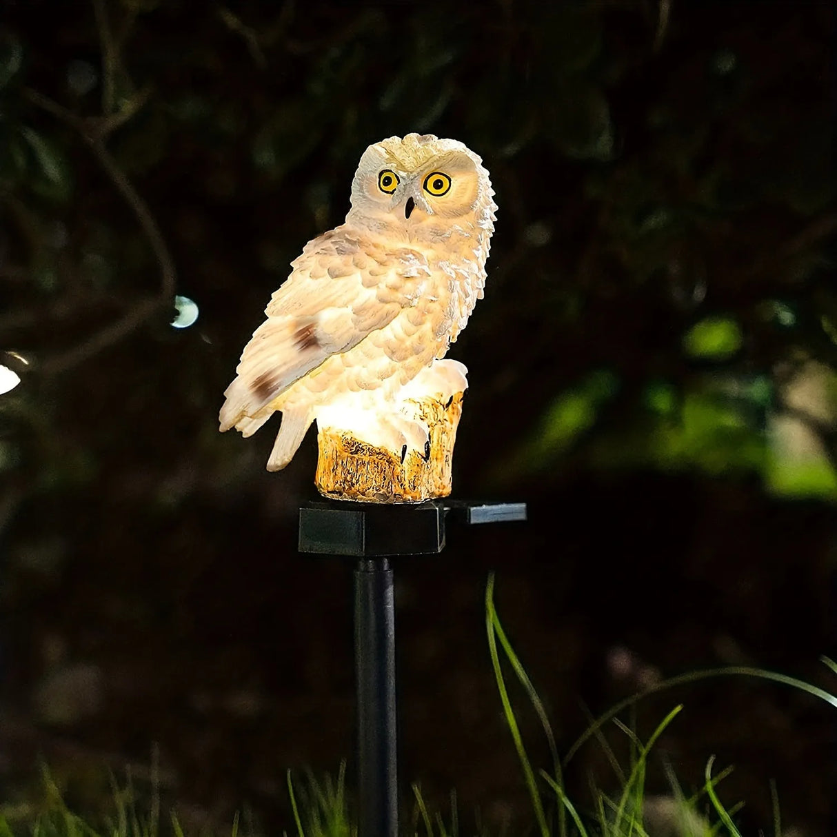 1PC Peacock Solar Garden Lights Outdoor, Animal-Shaped Decorative Lamp with Auto Sensor, Solar-Powered Art for Yard/Lawn