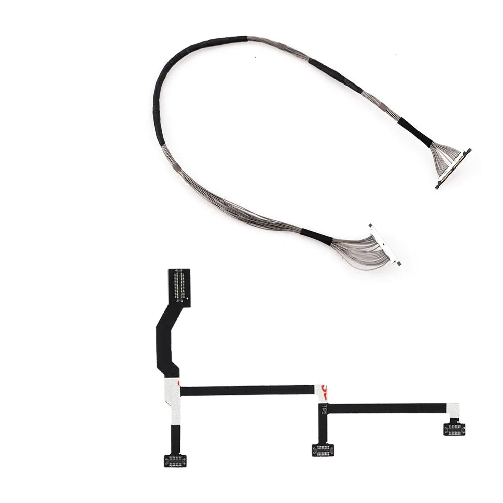 Repair Parts for Mavic Pro Camera Drone Flex Ribbon Flat Cable Signal Cable Gimbal Mount Plate Damping Bracket Replacement
