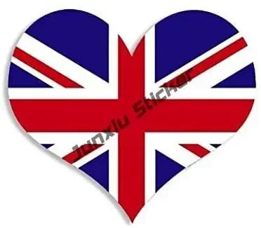 London England United Kingdom GB Vinyl Decals Bumper Stickers GB Accessories for Car Pickup National Flag Glue Sticker KK10cm