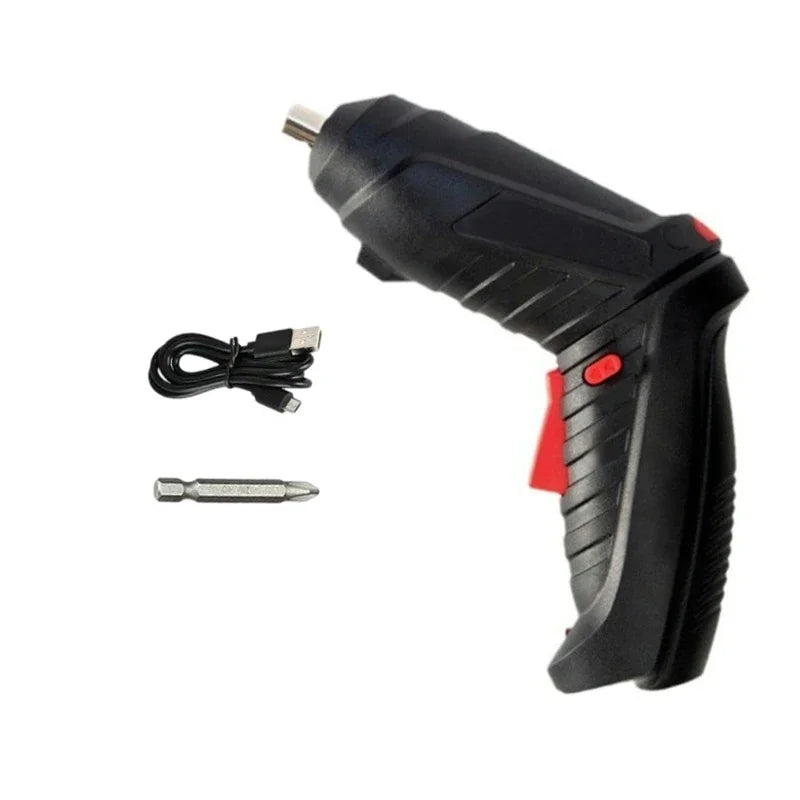 3.6V Powerful Impact Drill Screwdriver LED Lighting Electric Power Screwdriver Set Portable Mini Electric Screwdriver Power Tool