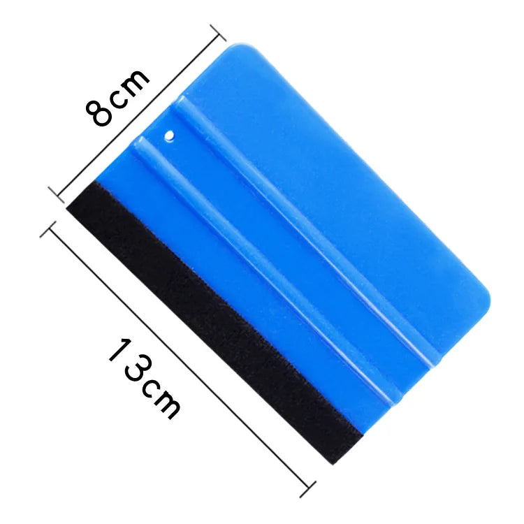 1Pc Auto Styling Felt Edge Vinyl Squeegee Car Vinyl Scraper for Vehicle Window Tint Film Wrapping Applicator Tool