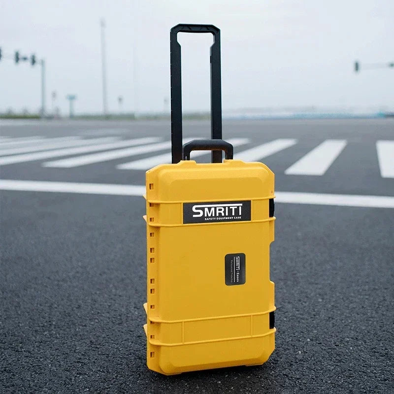 Professional Tool Case Waterproof Tool Box with Wheels Hard Toolbox Work Storage Box Electrician Accessories Organizer Boxes