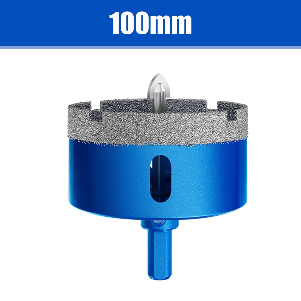 1pcs 18-110MM Diamond Coated Drill Bits Set Ceramic Tile Hole Saw with position drill for Glass Marble Granite Stone Porcelain