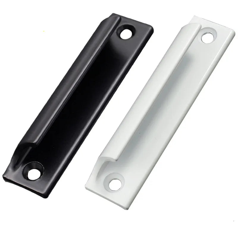 New Aluminum Alloy Door Handle Push-pull Balcony Gate Window Pulls Knob Furniture High Quality