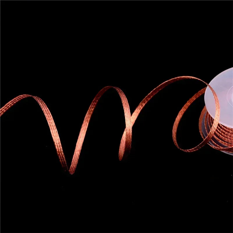 1.5M Length Welding Wires Desoldering Mesh Braid Tape Copper Welding Point Solder Remover Wire Repair Tool for Soldering