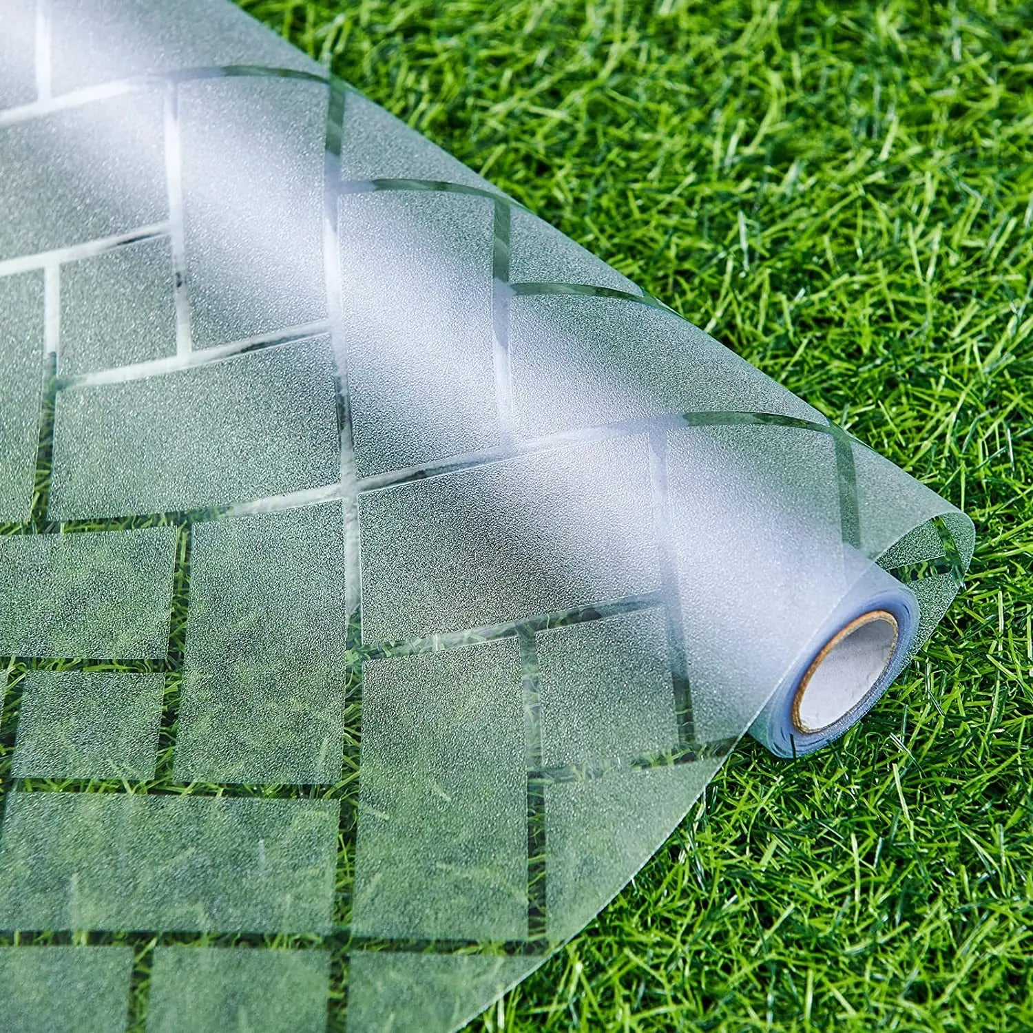 Window Privacy Film, Frosted Glass Static Cling Window Sticker, Vinyl Covering for Home Office Bathroom Decorative