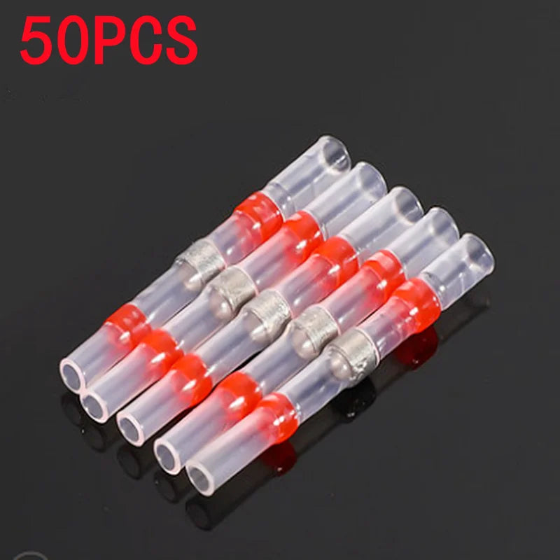 Welding Ring Heat Shrink Terminal, IP67 Waterproof, Electrical Equipment Connection Heat Shrink Tube, Wire Connector Terminal