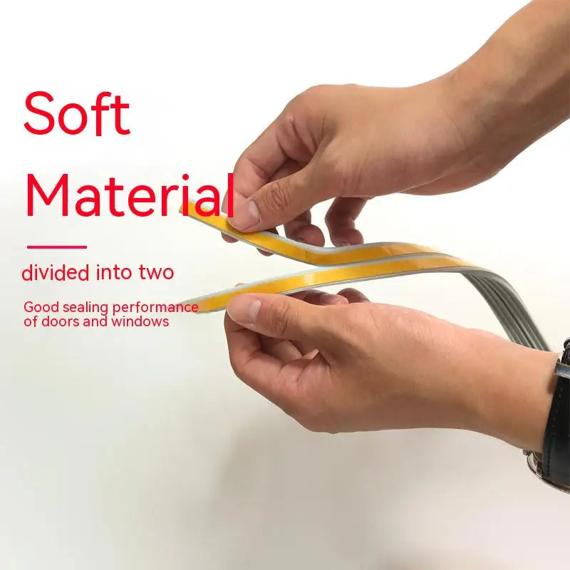 Door and window sealing strip, window windproof, warm insulation, aluminum alloy anti-theft door, door seam, door bottom soundpr