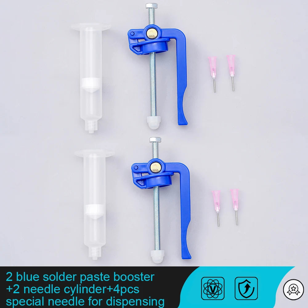 Solder Paste Extruder Welding Green Oil Booster Propulsion Tool Uv Glue Rod Boosters Circuit Board Soldering Accessories Tools