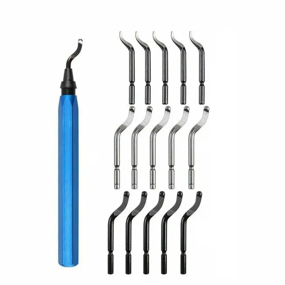 Burr Cutter Trimming Knife Scraper Deburring Tool DIY Edge Cutter Router Bit Rotary Deburr Tube Reamer Tool Parts Trimming Knife