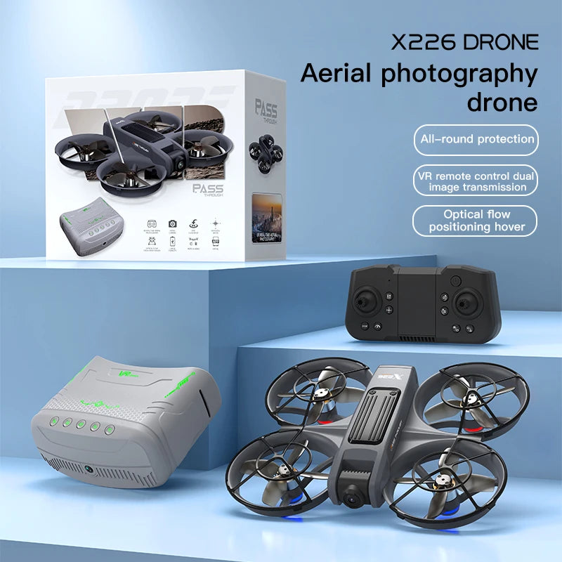 Lenovo Mini Drone X226/X226VR Drones 4K Professional Remote Control Helicopter Plane RC Dron Quadcopter Toys Gift for Kids