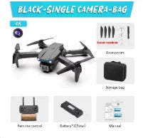 E99 K3 pro HD 4K Drone Camera Foldable Mini RC Helicopter with High Hold Mode WiFi Aerial Photography Quadcopter Toy for Ages