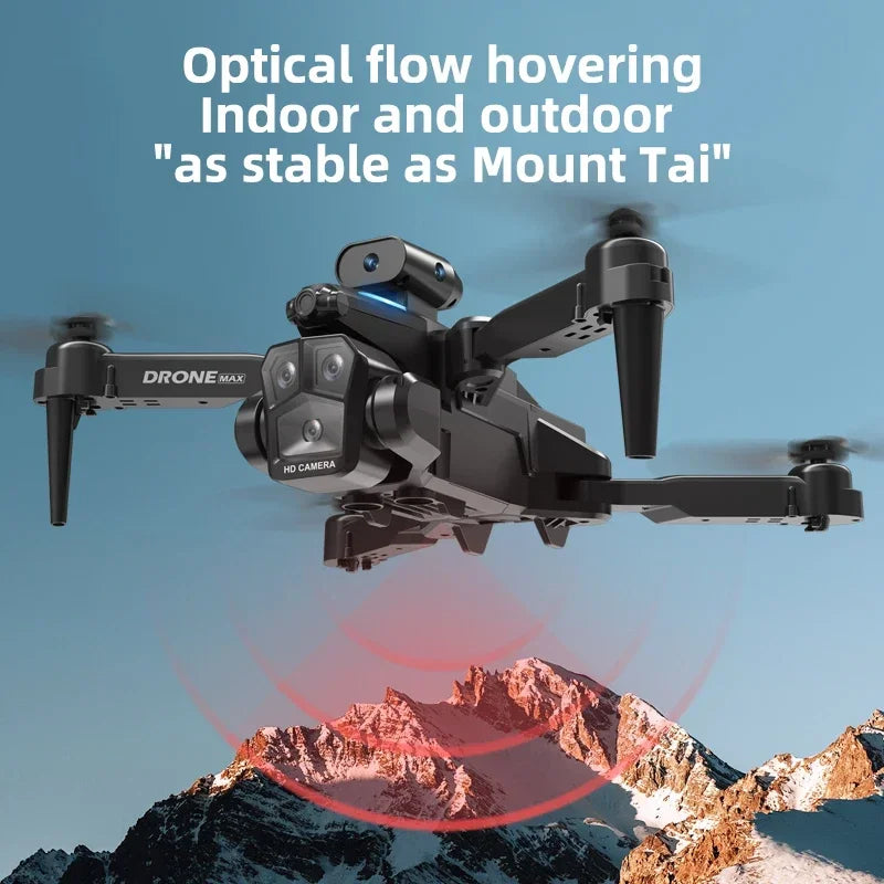 C10 Max 1200M GPS Rc Drone HD 8K Optical Flow Positioning Obstacle Avoidance Gesture Photography Foldable Quadcopter Toy Gifts