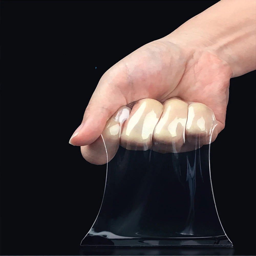 1/3/5M Traceless And Reusable Waterproof Double-sided Tape Nano Tape, Suitable For Kitchen, Bathroom, Office And Other Supplies