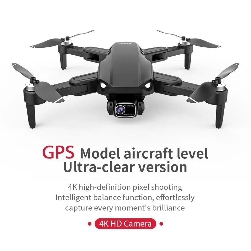 L900 PLUS GPS Drone 4K Professional HD Camera Brushless Motor 5G WIFI With Screen Remote Control FPV Dron RC Quadcopter Boy Toys