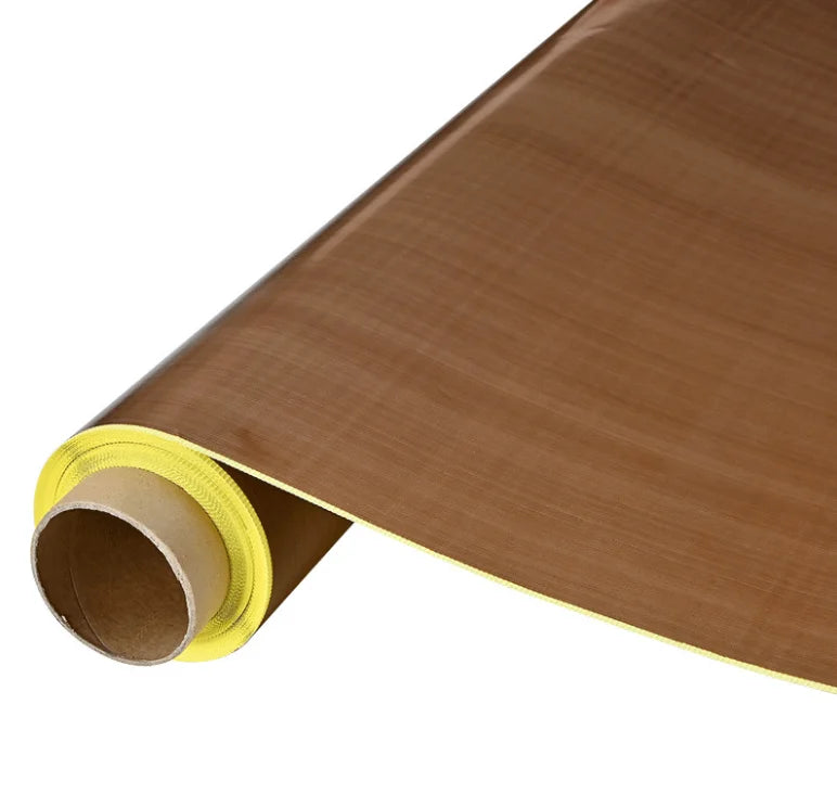 1m2 PTFE Tefloning High Temperature Fabric Cloth Film With Tape Adhesive