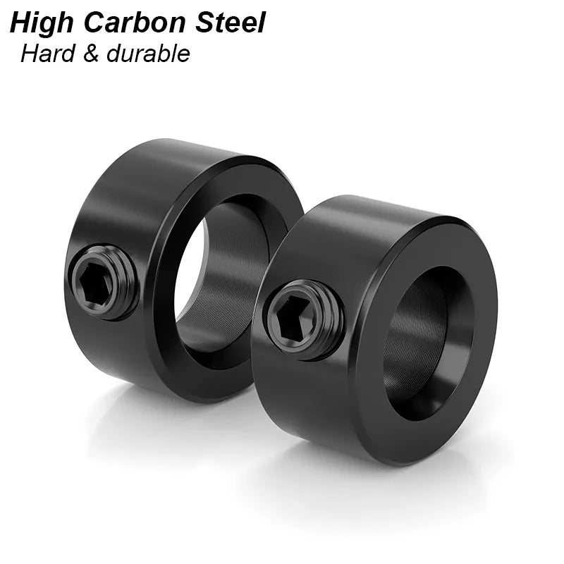 Drill Stoper Collar Set Stop Bit Ring Shaft Limit Metric Lock Steel Press Depth Ajustable Positioner Hole Guide Woodwork Tool