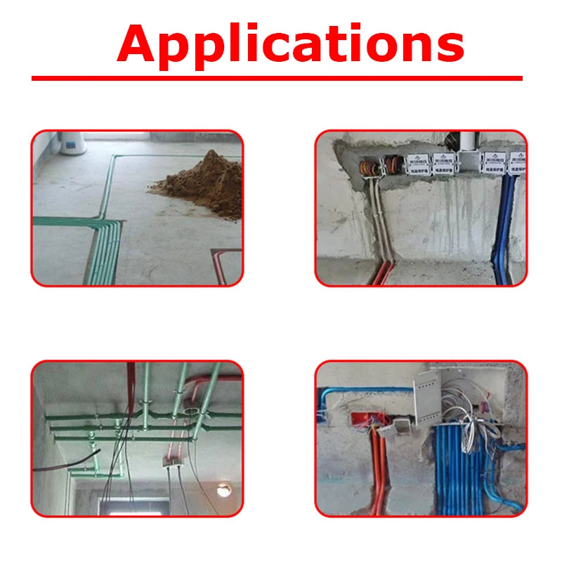 Electrician Threading Device 5/10/15/20/25/30/50M Cable Wire Threader Puller Lead Device Construction Electrician Hand Tools