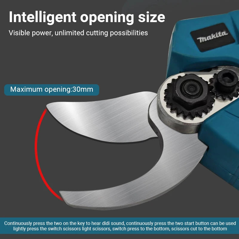 Makita 18v Battery Professional Cordless Electrician Scissors Pruning Shears Cutter Wireless Drills Tools Garden Pruner 2025
