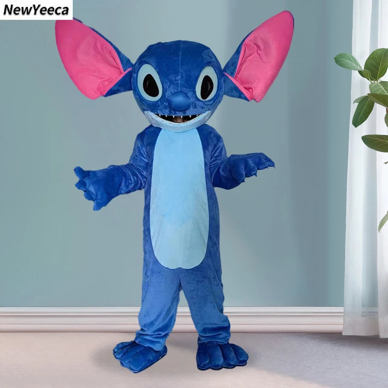 Hot Sale Mickey Minnie Mouse Cartoon Character Costume Anime Stitch Mascot Costume Christmas Party Props Advertising Fancy Dress