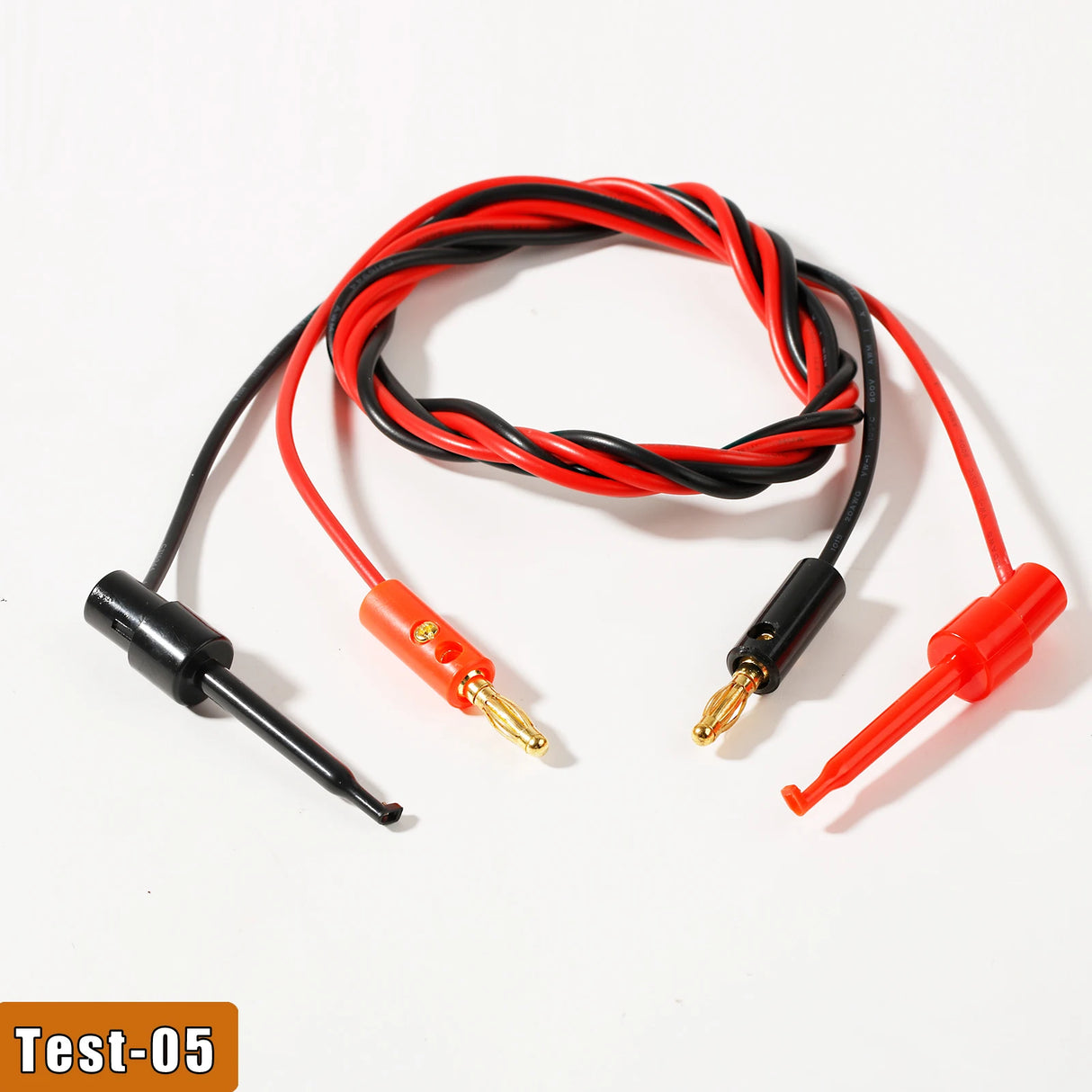 Multimeter Test Leads Alligator Banana Plug Universal Cable With Crocodile Clips