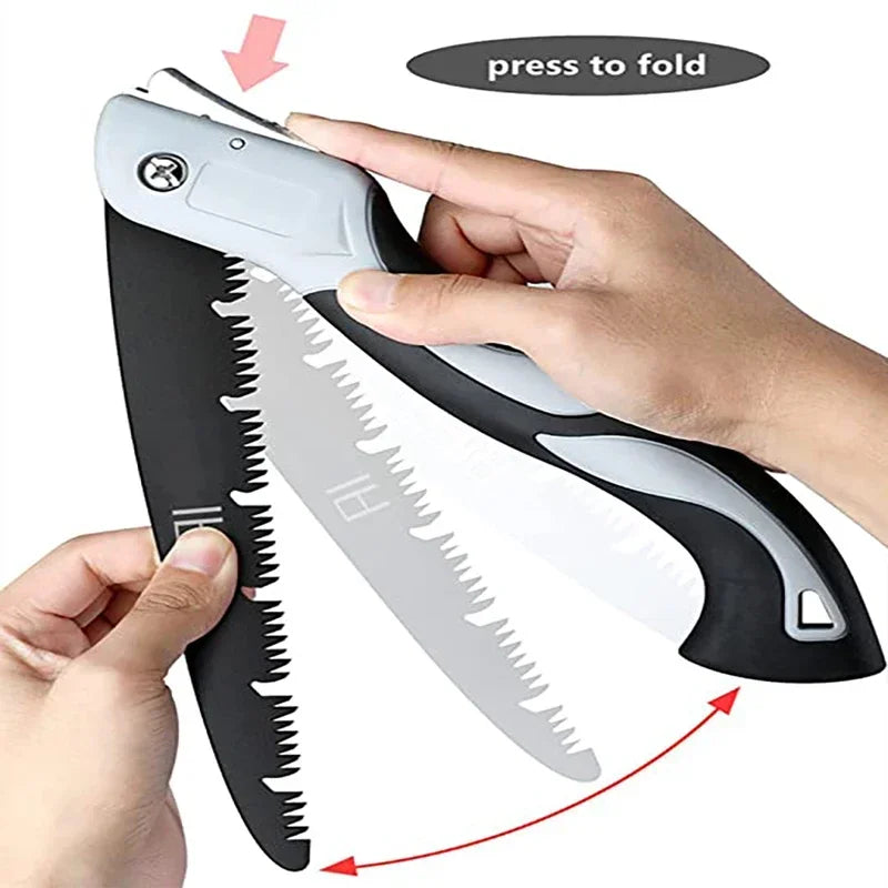 Folding Hand Saw Tool for Portable Woodworking