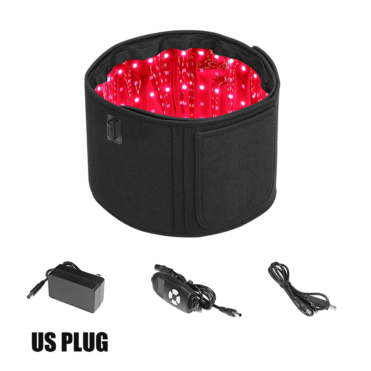 Red &Infrared Light Therapy Belt 850nm 660nm LED Beauty Devices fo Wrap Burn Fat Face Wrap Slimming Waist Heat Pad Full Body