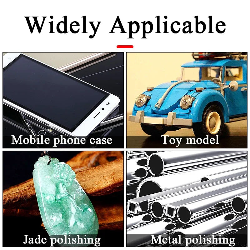 20PCS Sanding Sponge 180-2500 Mesh Ultra Fine Washable Reusable Metal Rust Removal Wet Dry Dual-use Polishing Soft Sandpaper