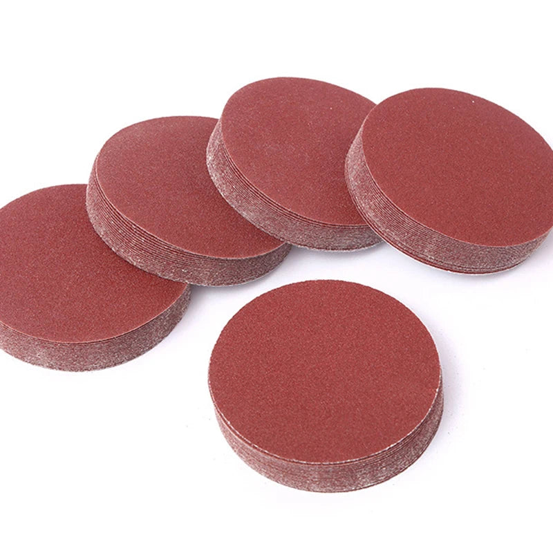 100-125-150-180mm Sanding Paper Set 3-4-5-6-7 Inches 40-60-80-120-2000 Grid Metal Polished Woodworking Tools Dremel Accessories