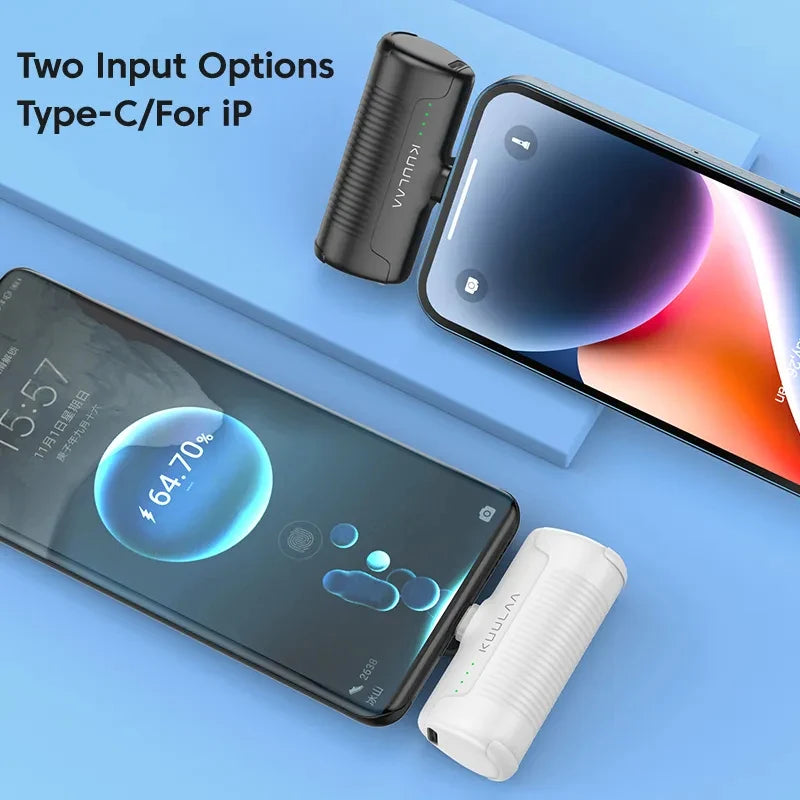 KUULAA 4500mAh portable power bank