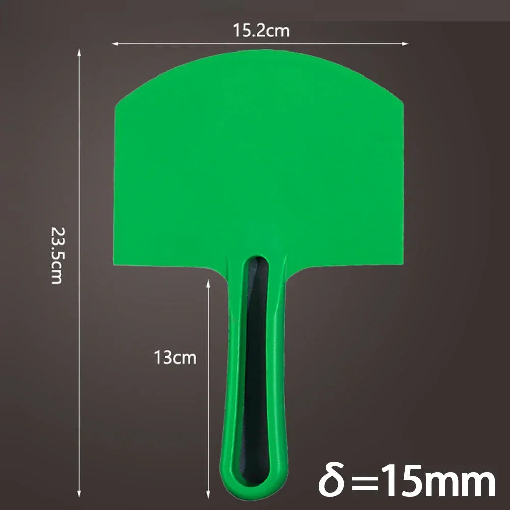 1Pc Curved Bucket Scoop Putty Knife Scraper Spackle Paint for Drywall Finishing Plaster Scraping Decals Patch Construction Tools