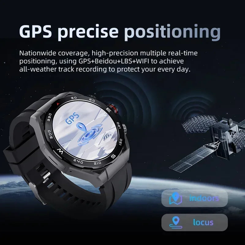VP900 SmartWatch SIM 4G Android Man SmartWatch 2+16GB AMOLED Display Video Call IP67Waterproof Heart Rate Monitor GlobalVersion