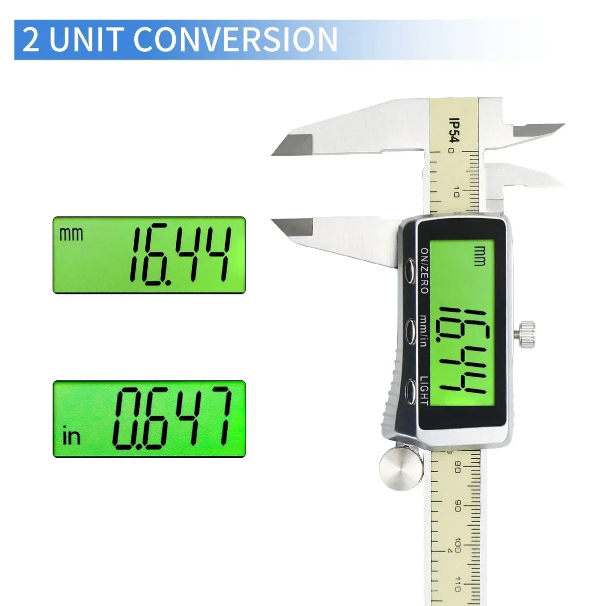 SHAHE New Digital Caliper 0-6"150mm Vernier Calipers Measuring Tool Electronic Micrometer with Large LCD Backlight