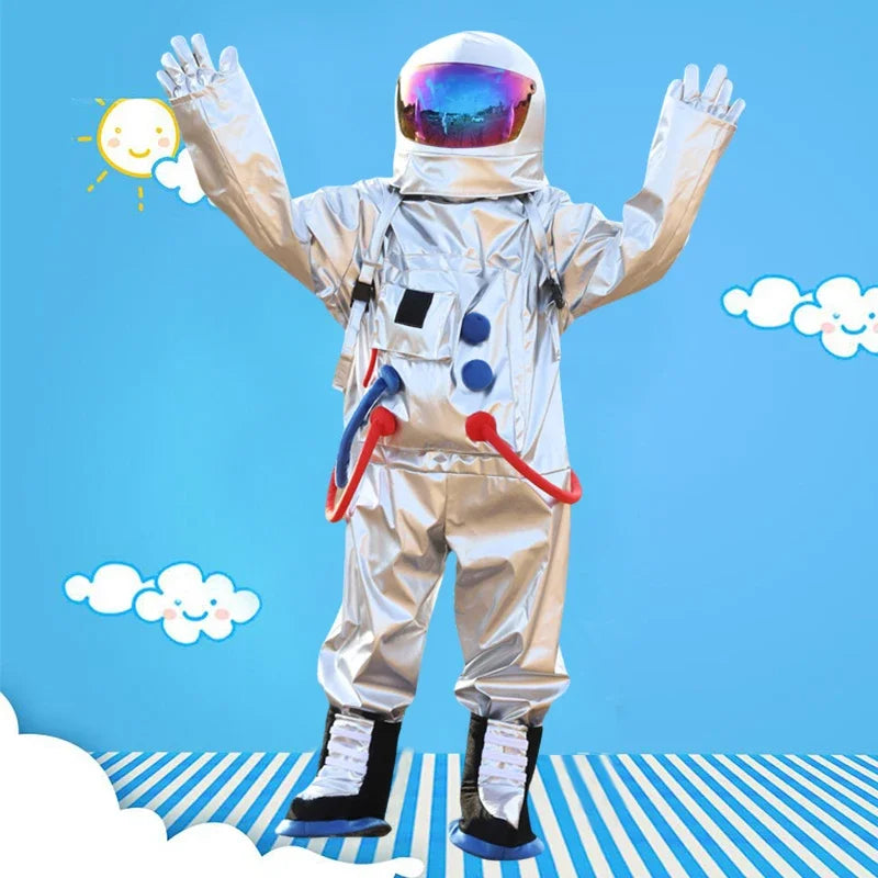 2024 Multiple Colors Astronaut Cosplay Party Costumes for Adult Garment Space Suit Birthday Easter Purim Carnival Helmet