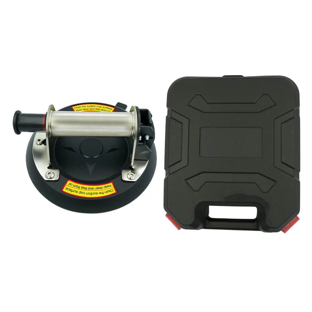 New 250KG vacuum suction cup stainless steel metal handle strong hand pump suction cup lifting magnet handling tool