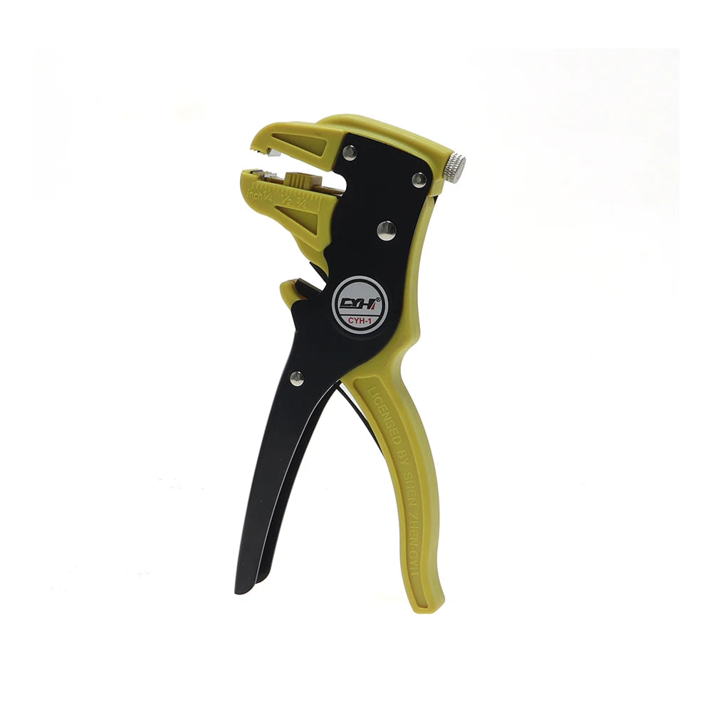 Automatic Wire Stripper Flatwire Cutter Stripping Plier 0.2 to 6mm Range Length Adjustment For Electrician