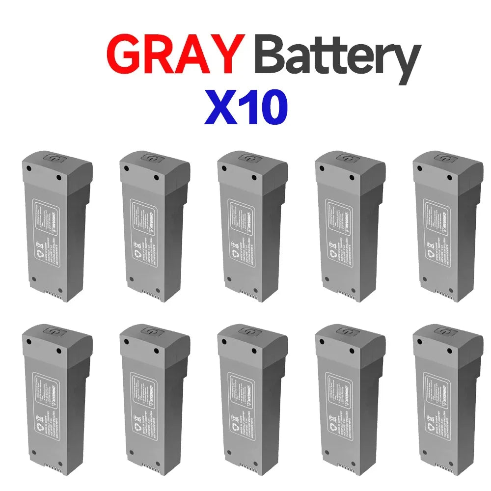 3.7V 2000mAh Z908 ProMAX Drone Battery For Z908 PRO RC Plane 3.7V 2000MAh Z908MAX Drone Grey/Black Battery Accessories Parts