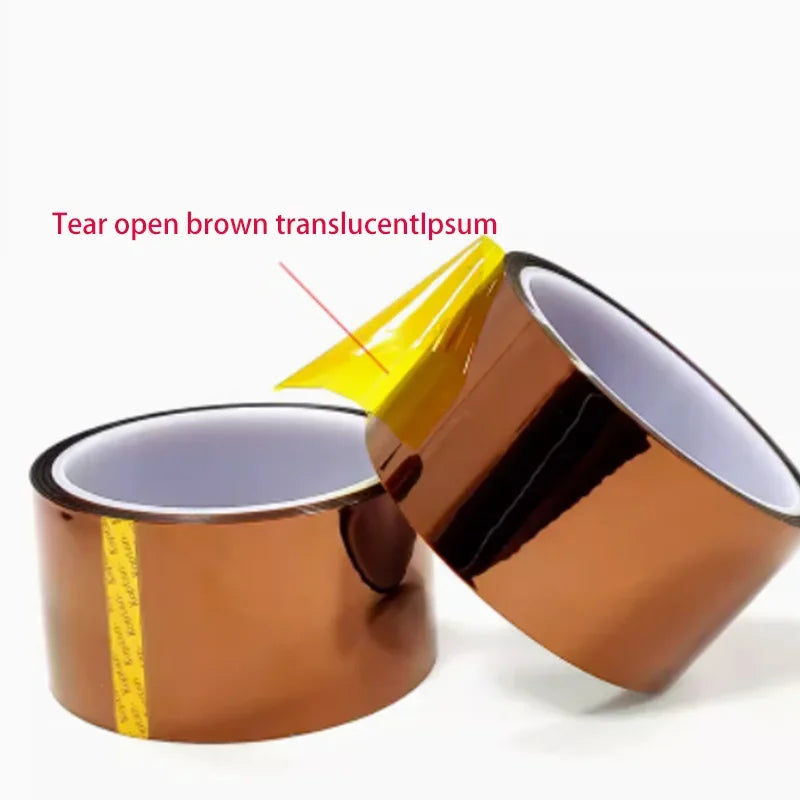 High Temperature Heat BGA Tape Thermal Insulation Tape Polyimide Adhesive Insulating adhesive Tape 3D printing Board protection