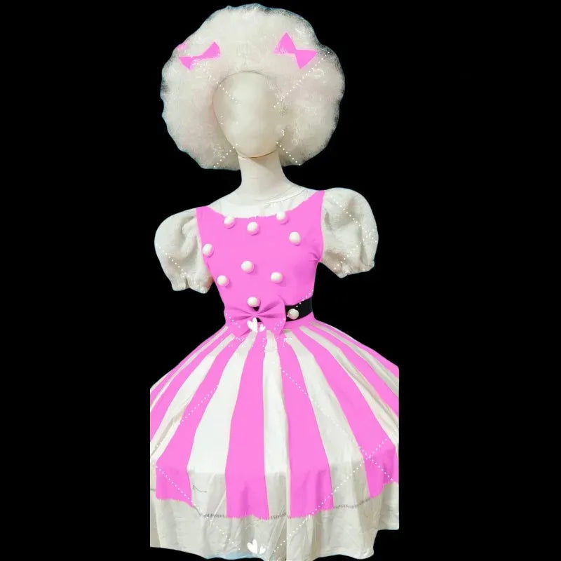 Clown Cosplay Costume Role Playing Team Tour Performance Clothes Carnival Party Amusement Park Rave Outfit Dancer Stage Wear