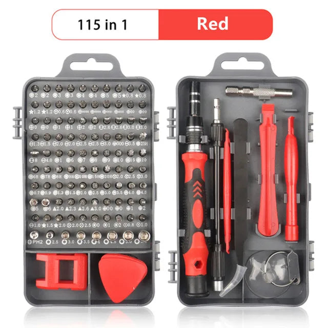 Screwdriver Set Magnetic Torx Phillips Screw Bit Kit WOZOBUY With Electrical Driver Remover Wrench Repair Phone PC Tools